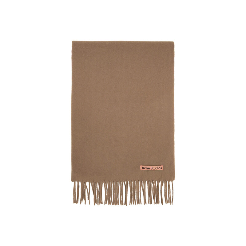 25FW FN-UX 울 머플러 카라멜브라운 CA0209 59C - Acne Studios