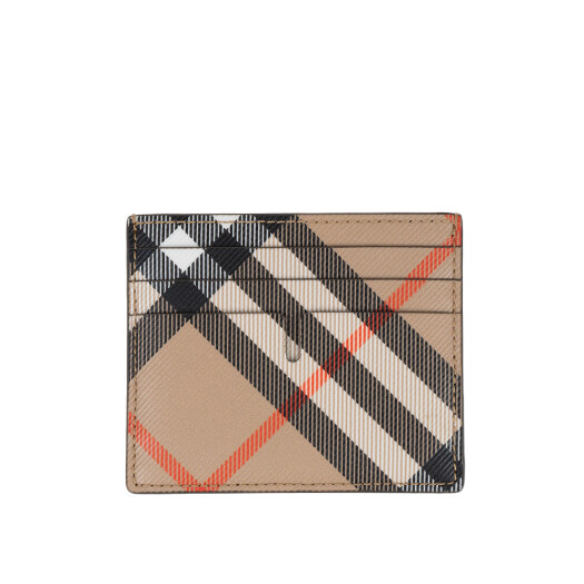 [로로모다] 버버리 톨 체크 공용 카드지갑 / 8095047 - Burberry