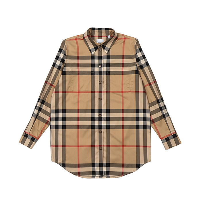 [로로모다] 버버리 빈티지체크 파올라 여성 셔츠 / 8071338 - Burberry