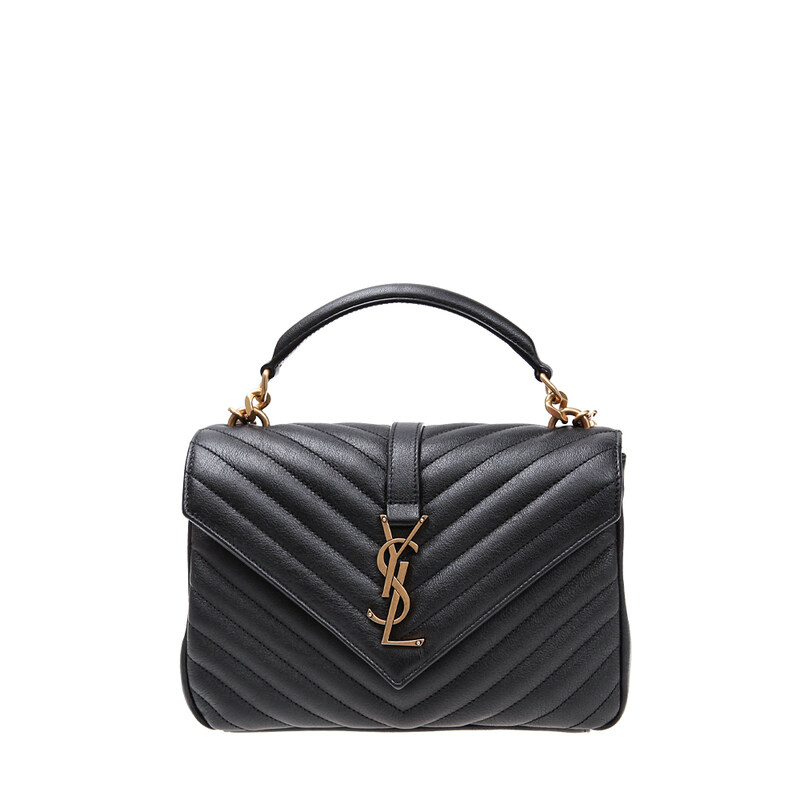 [로로모다] 생로랑 컬리지 미디움 토트 숄더백/600279-BRM07-1000 - Saint Laurent
