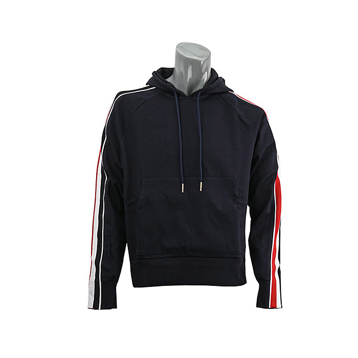 [로로모다] 톰브라운 스트라이프 남성 후드티 / MJT224A-06168-415 - Thom Browne