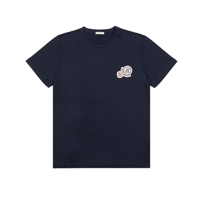 [로로모다] 몽클레어 로고 패치 남성 반팔티 / 8C00035-8390Y-773 - Moncler