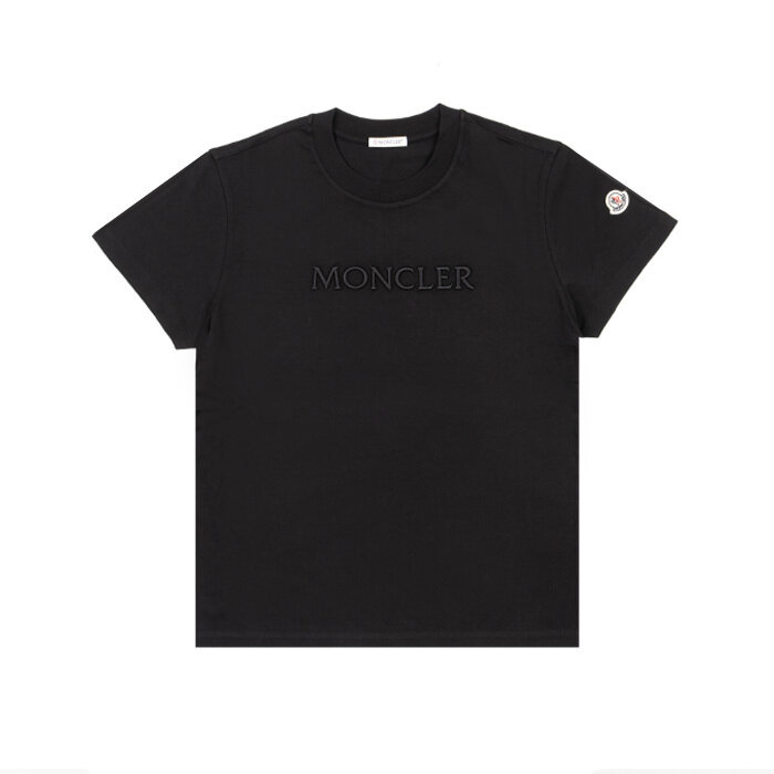 [로로모다] 몽클레어 로고 패치 여성 반팔티 / 8C00012-89AUO-999 - Moncler
