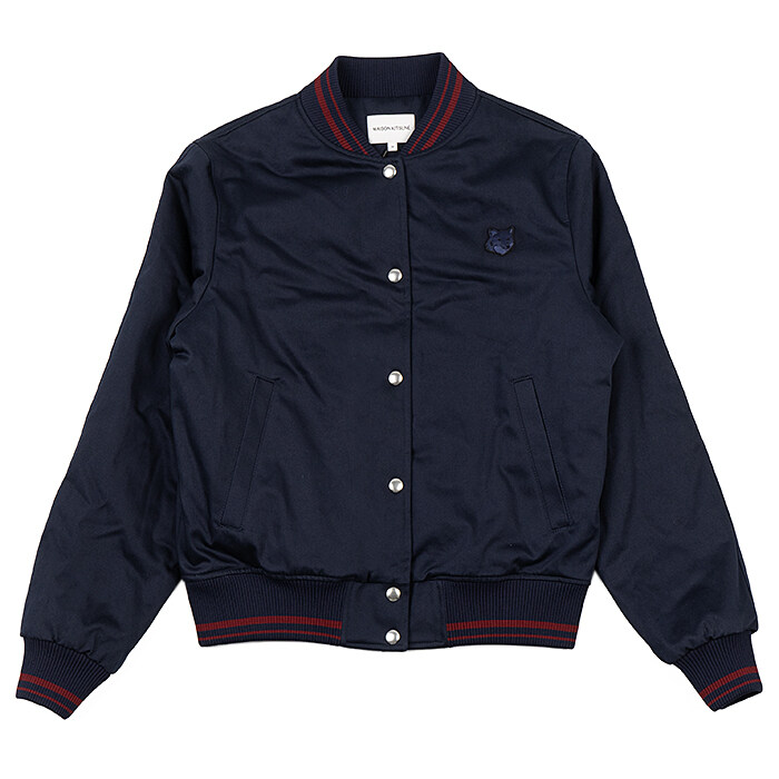 [로로모다] 메종키츠네 테디 여성 블루종 자켓 / MW02109WW0097-P492 - Maison Kitsune
