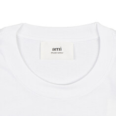 [로로모다] 아미 하트 로고 남여공용 오버핏 반팔티셔츠 / UTS005726-100 썸네일 2
