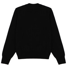 [로로모다] 아미 하트 로고 울 남성 니트 / HKS111KN0025-001 썸네일 1