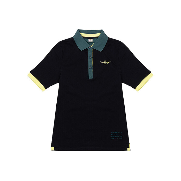 [로로모다] 에어로노티카 밀리터리 폴로 여성 반팔티셔츠 / PO1595DP173-08323 - Aeronautica Militare