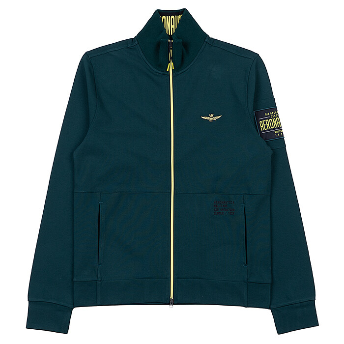 [로로모다] 에어로노티카 밀리터리 배색 남성 집업 / FE1656F421-39268 - Aeronautica Militare