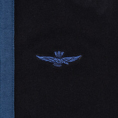 [로로모다] 에어로노티카 밀리터리 배색 남성 니트 집업 / MA1322L433-08312 썸네일 3