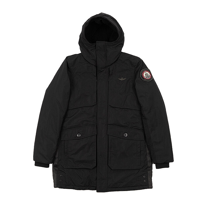 [로로모다] 에어로노티카 밀리터리 남성 패딩 점퍼 / AB1976CT2881-34300 - Aeronautica Militare