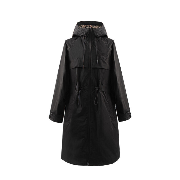 [로로모다] 버버리 엠브로이더리 후드 여성 코트 / 8070763 - Burberry