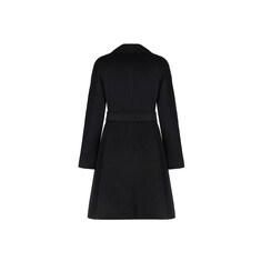 막스마라 25FW DRAVENNA 벨티드 울 코트 블랙 2526016152 013 썸네일 2