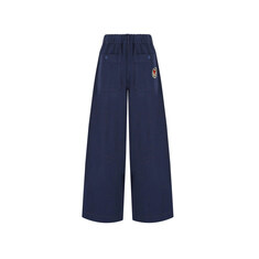 막스마라 25FW LOTUS 로고 팬츠 울트라마린 2525136011 002 썸네일 2