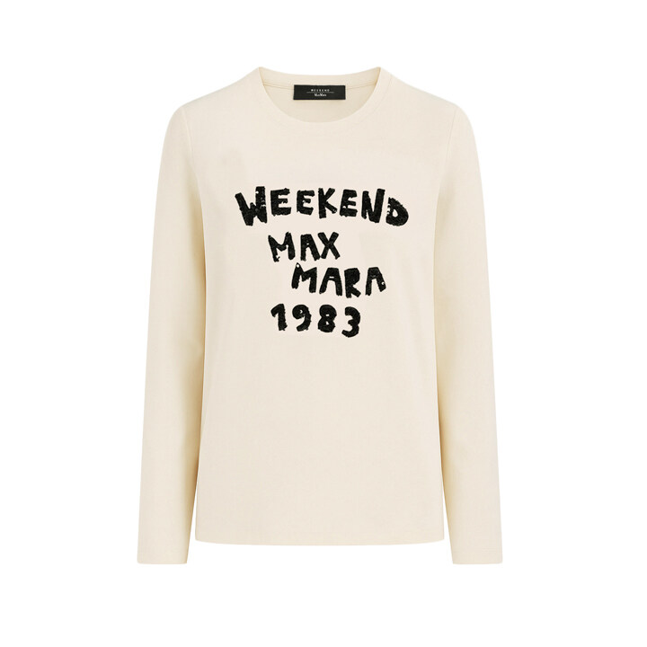 막스마라 25FW RENOIR 티셔츠 에쿠르 2525946032 001 - Max Mara