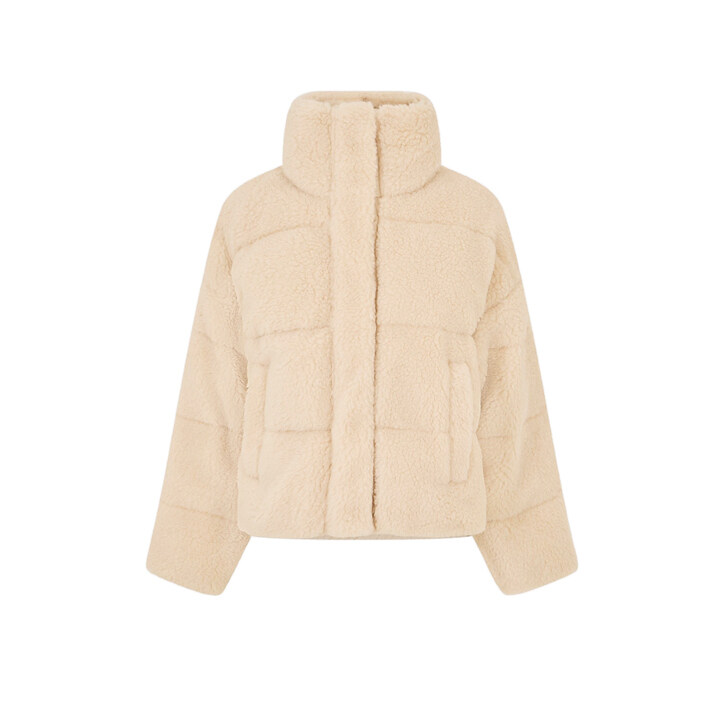 막스마라 25FW ALFREDO 폴리 패딩자켓 베이지 2525486062 001 - Max Mara