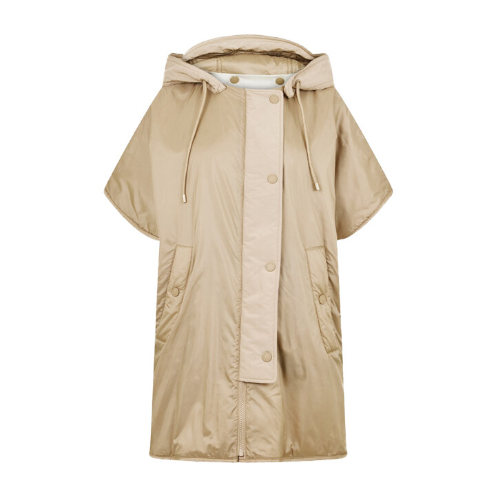 막스마라 25FW RIVA 리버시블 패디드 케이프 점퍼 베이지카키 2525296011 021 - Max Mara