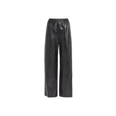 막스마라 25SS PLUTONE 레더 팬츠 블랙 2515131061 004 썸네일 1