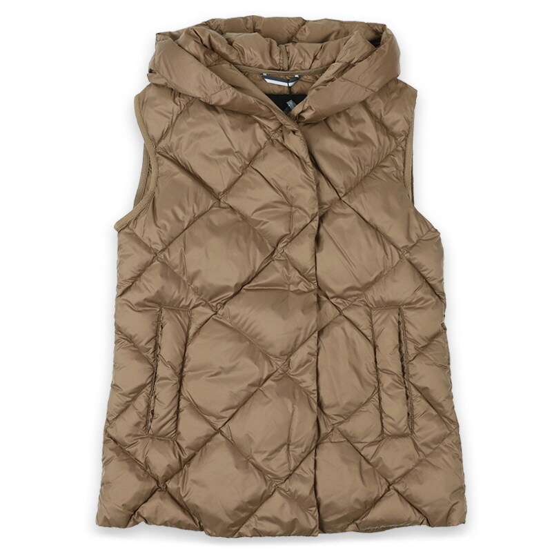 디몬트 막스마라 여성 프루토 퀄팅 패딩 조끼(카멜) 2525296012600 004 - Max Mara