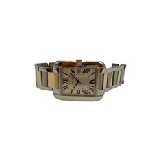 까르띠에 탱크 앙글레즈 18K 핑크골드 콤비 XL 3507 공용 시계 썸네일 5