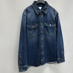 보테가베네타 체스트 포켓 워싱 데님 셔츠 ( 105 )  썸네일 1