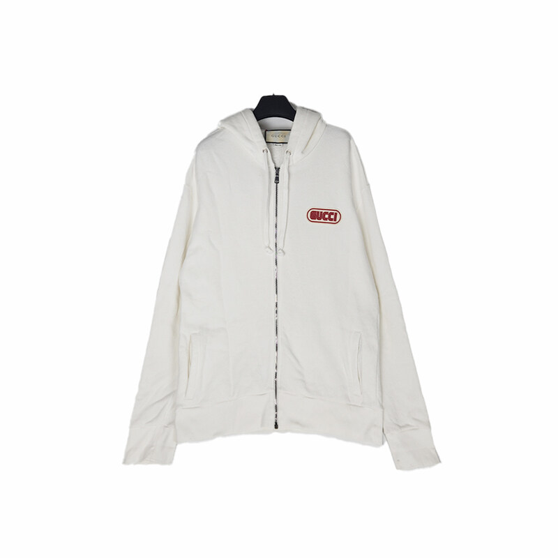 구찌 화이트 사이즈 (L) 519489 [한국사이즈 약 100] 남성 집업후드 1024506102 - Gucci