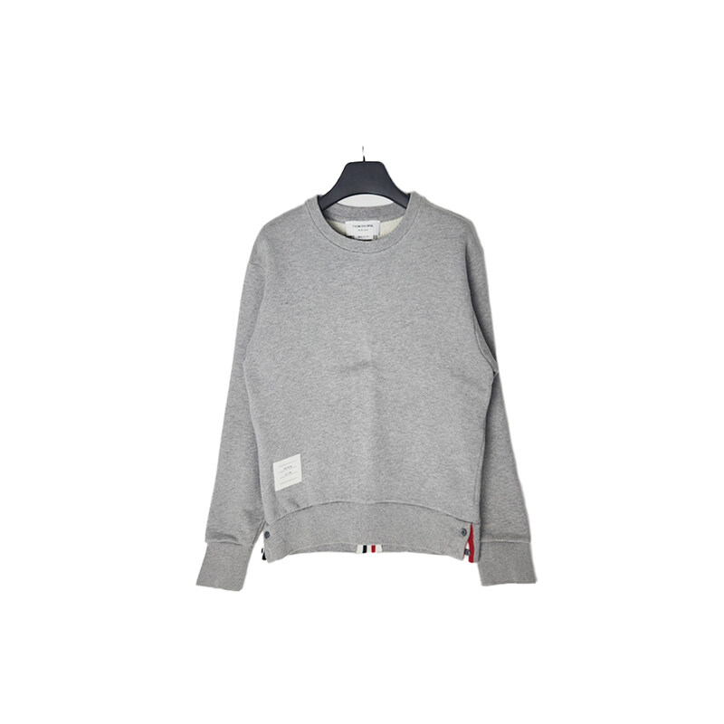 톰 브라운 그레이 백삼선 FJT070A I(40) 여성 맨투맨 1114505103 - Thom Browne