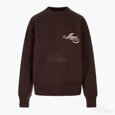 MSGM 25FW 로고 자수 맨투맨 3941MDM80 257795 30 썸네일 1