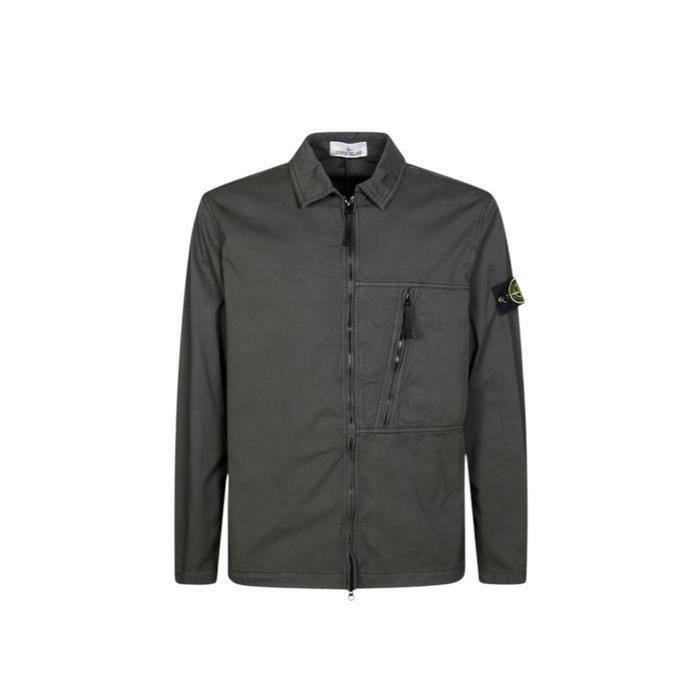 스톤아일랜드 코튼 오버셔츠 그레이 1200003 S0010 V0062 - Stone Island
