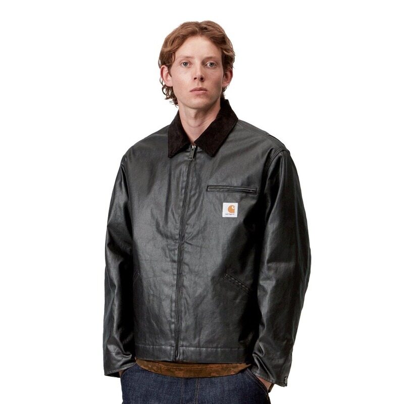 [배송] 칼하트 로고패치 코튼 캔버스 OG 딘 DEAN 자켓 블랙 i035799-00exx - Carhartt