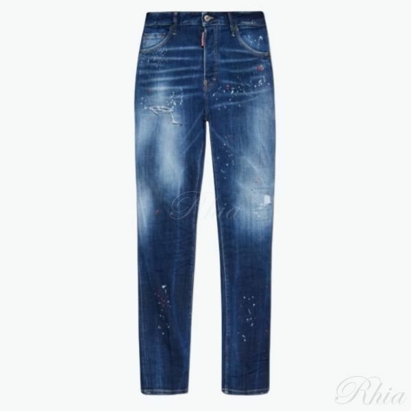 디스퀘어드2 미디엄 이지 레드 스팟 워시 쿨 가이 진 S74LB1732 S30664 470 - Icon Ibrahimovicxdsquared2