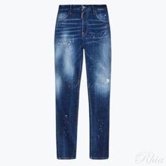 디스퀘어드2 미디엄 이지 레드 스팟 워시 쿨 가이 진 S74LB1732 S30664 470 썸네일 1