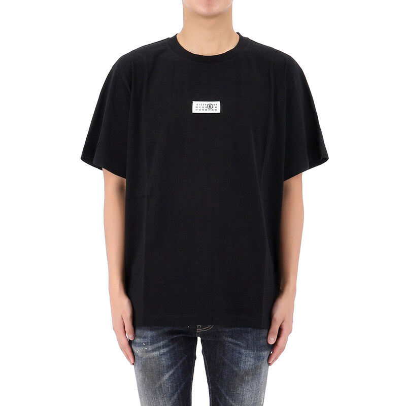 국내배송 메종마르지엘라 L사이즈 럭키찬스 MM6 넘버링 반팔 티셔츠 SH0GC0032 S24312 900 - Maison Margiela
