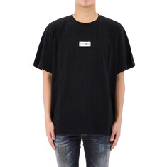 국내배송 메종마르지엘라 L사이즈 럭키찬스 MM6 넘버링 반팔 티셔츠 SH0GC0032 S24312 900 썸네일 4