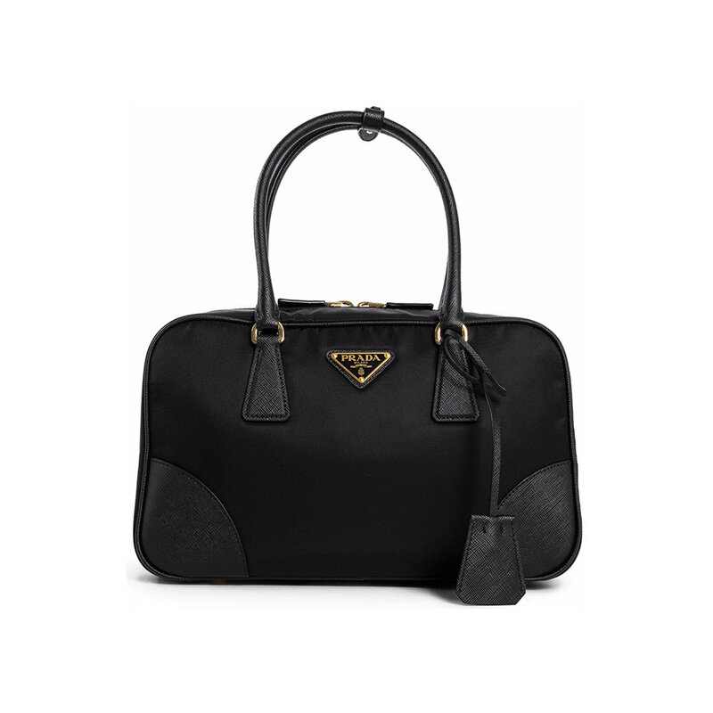 26SS 리에디션 1978 미디움 숄더/토트백 블랙 1BB115 R064 F0002 - Prada