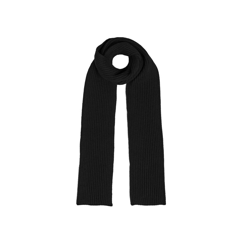 25FW 골지 울 머플러 블랙 SCARF BLACK - ANDERSEN ANDERSEN