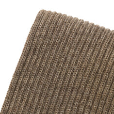 25FW 골지 울 숏 머플러 SHORT SCARF NATURAL TAUPE 썸네일 2