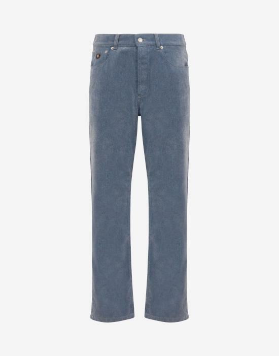 25FW 모스키노 스트레이트 팬츠 AEF252ZZ03115221AEF0322 Grey DOM - Moschino