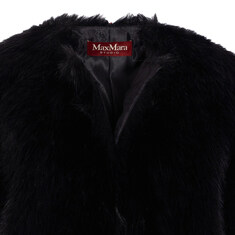 25FW 에로스 EROS 퍼 라운드넥 코트 펄 블랙 2526456012 003 썸네일 3