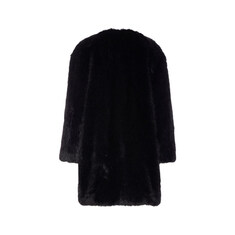 25FW 에로스 EROS 퍼 라운드넥 코트 펄 블랙 2526456012 003 썸네일 2