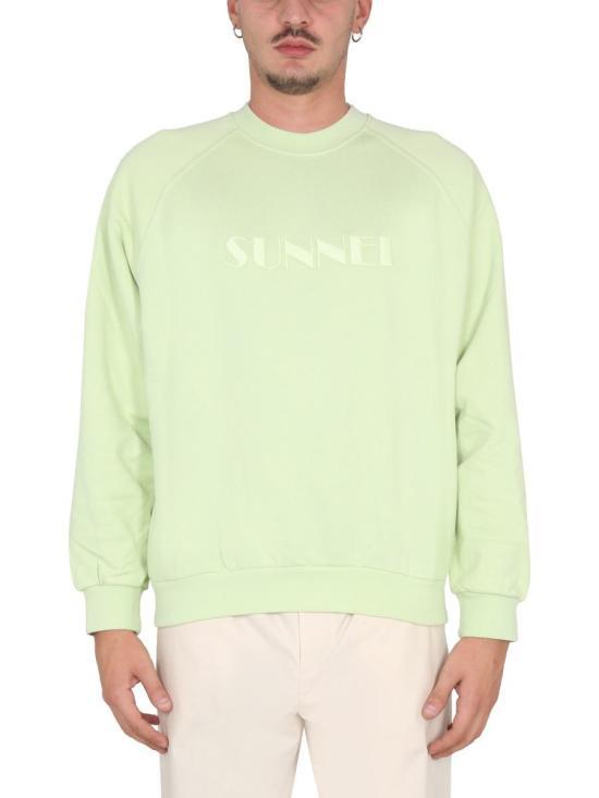 22FW 써네이 긴팔 티셔츠 MRTWXJER027COT029322 DOM - Sunnei