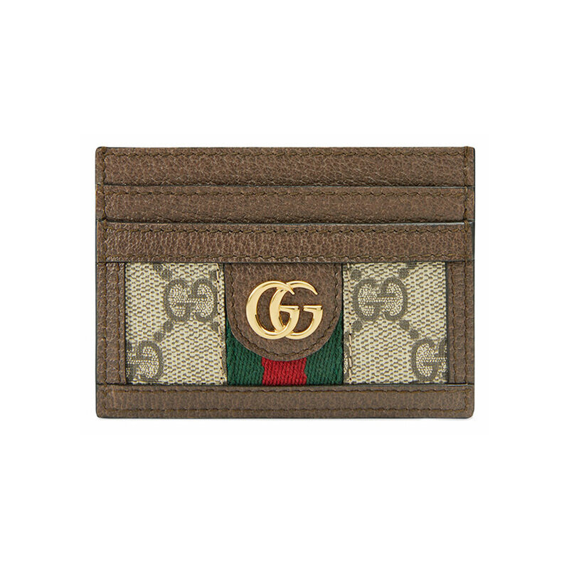 25FW GG 오피디아 웹 카드지갑 베이지 523159 96IWG 8745 - Gucci