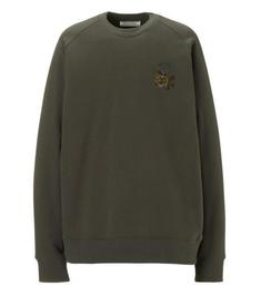 오니츠카타이거 긴팔 티셔츠 2183B537 020 GREY DARK GREY DOM 썸네일 1