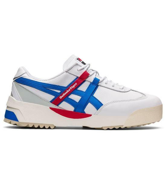 22FW 오니츠카타이거 스니커즈 1183A559 101 WHITE ELECTRIC BLUE DOM - Onitsuka Tiger