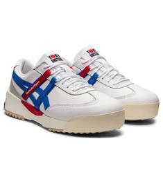 22FW 오니츠카타이거 스니커즈 1183A559 101 WHITE ELECTRIC BLUE DOM 썸네일 3