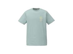오니츠카타이거 반팔 티셔츠 2183B457 400 BLUE GREY LIGHT YELLOW DOM 썸네일 1