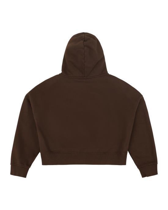 25FW 레벤자민 후드 티셔츠 LEBM252PRJP015BR BROWN DOM - Les Benjamins