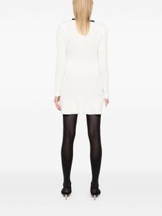 25SS 셀프 포트레이트 숏 원피스 RS25087SWHITE DOM 썸네일 4