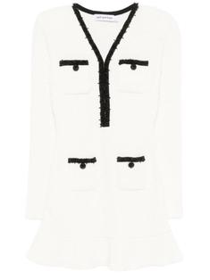 25SS 셀프 포트레이트 숏 원피스 RS25087SWHITE DOM 썸네일 1