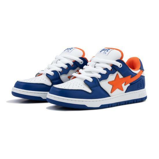 베이프 스니커즈 001FWL301311MBLU BLUE DOM - Bape