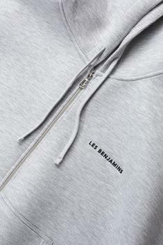 25SS 레벤자민 후드 티셔츠 LEBM251MRHD039GR GREY MENLANGE DOM 썸네일 2